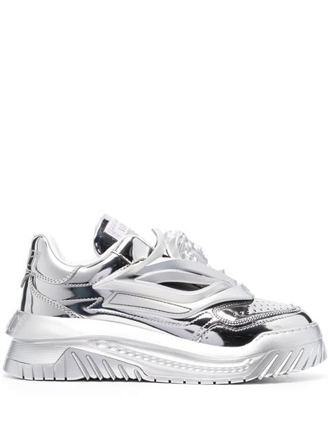 sneakers versace gialle|farfetch versace sneakers.